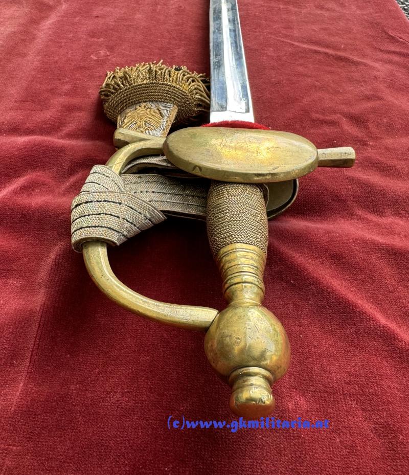 k.k. Degen M1890 für Militär-Intendantur-Beamte!