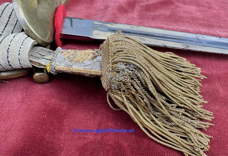 k.k. Degen M1890 für Militär-Intendantur-Beamte!