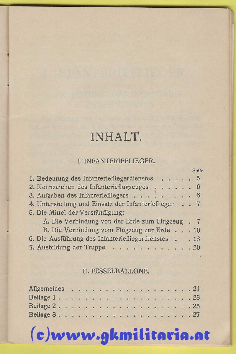 k.u.k. Luftfahrtruppe - Vorschrift für den Truppenfliegerdienst III. Teil! - GEHEIM!