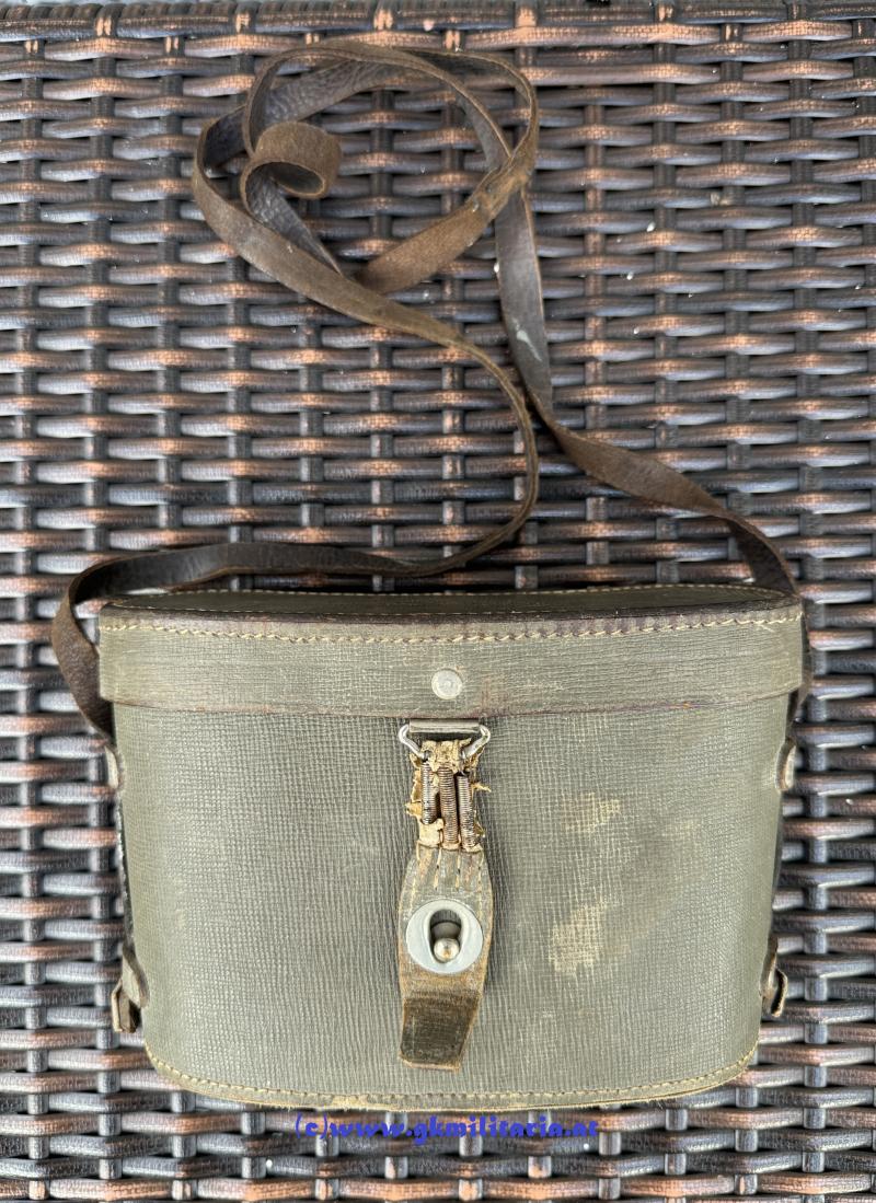 k.u.k. Köcher für den k. u. k. österreichischen Armee-Feldstecher - Variante Ersatzmaterial mit Armeeabnahme!!