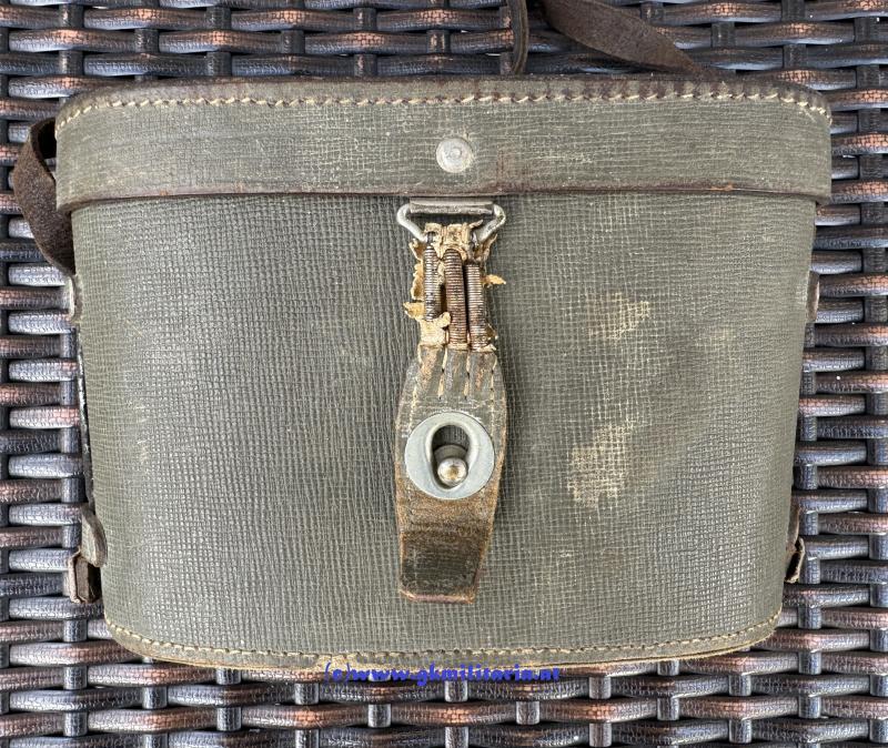 k.u.k. Köcher für den k. u. k. österreichischen Armee-Feldstecher - Variante Ersatzmaterial mit Armeeabnahme!!