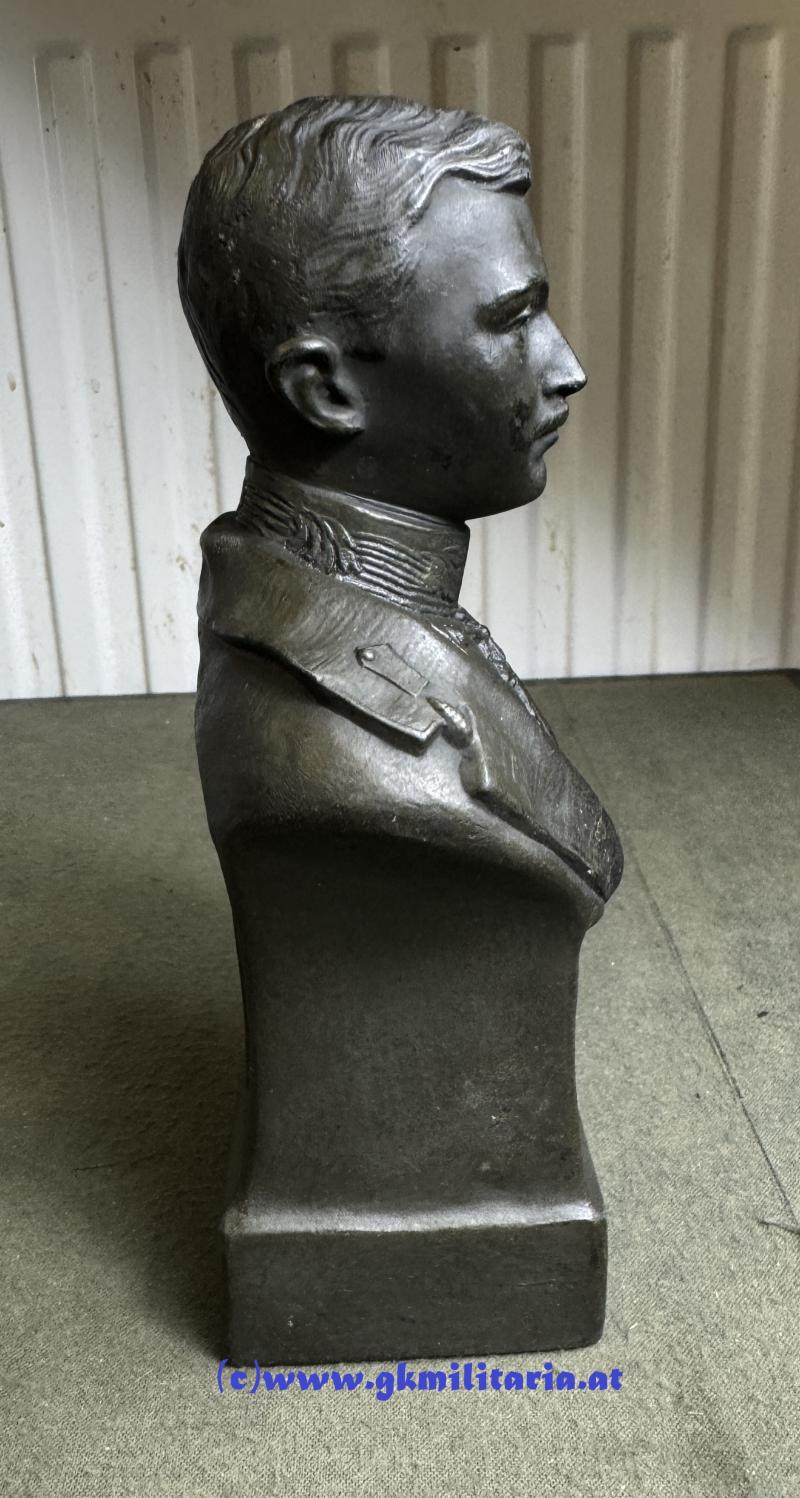 Büste Kaiser Karl I. von Österreich - Offizielle Kriegsfürsorge!!
