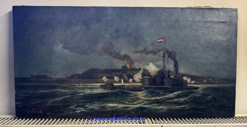 Ölbild k.u.k. Kriegsmarine