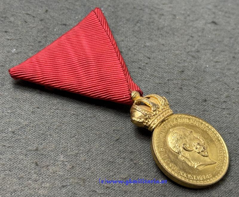 k.u.k. Bronzene Militärverdienstmedaille Kaiser Franz Joseph I.!! - MINT!!