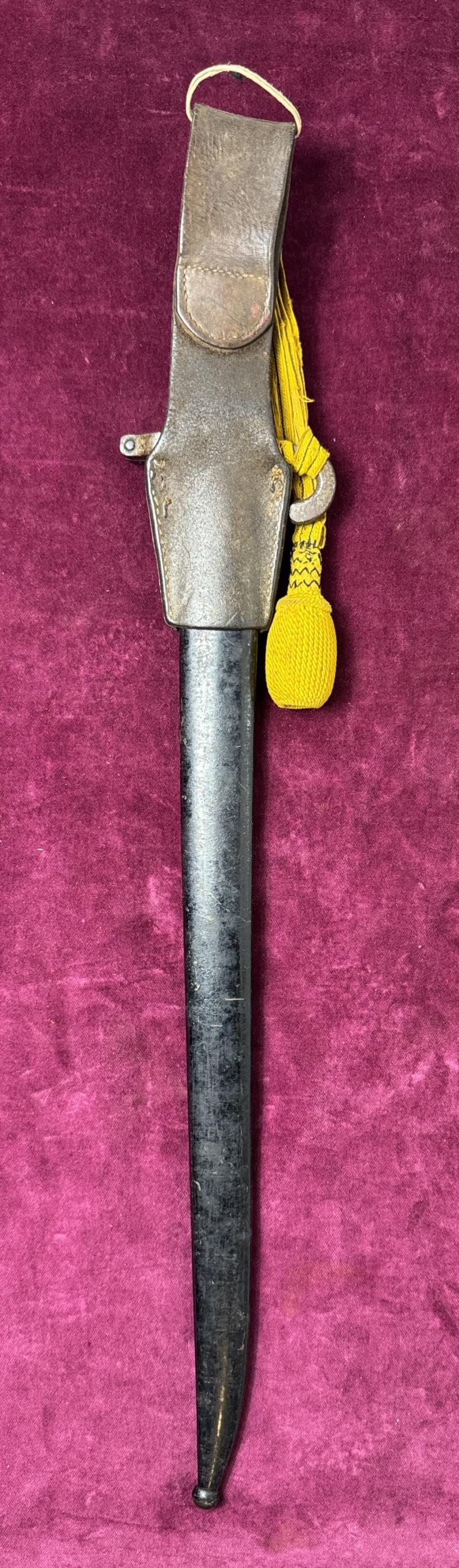 k.u.k. Werndl Bajonett M1873 mit Portepee!! - Unteroffizier !!