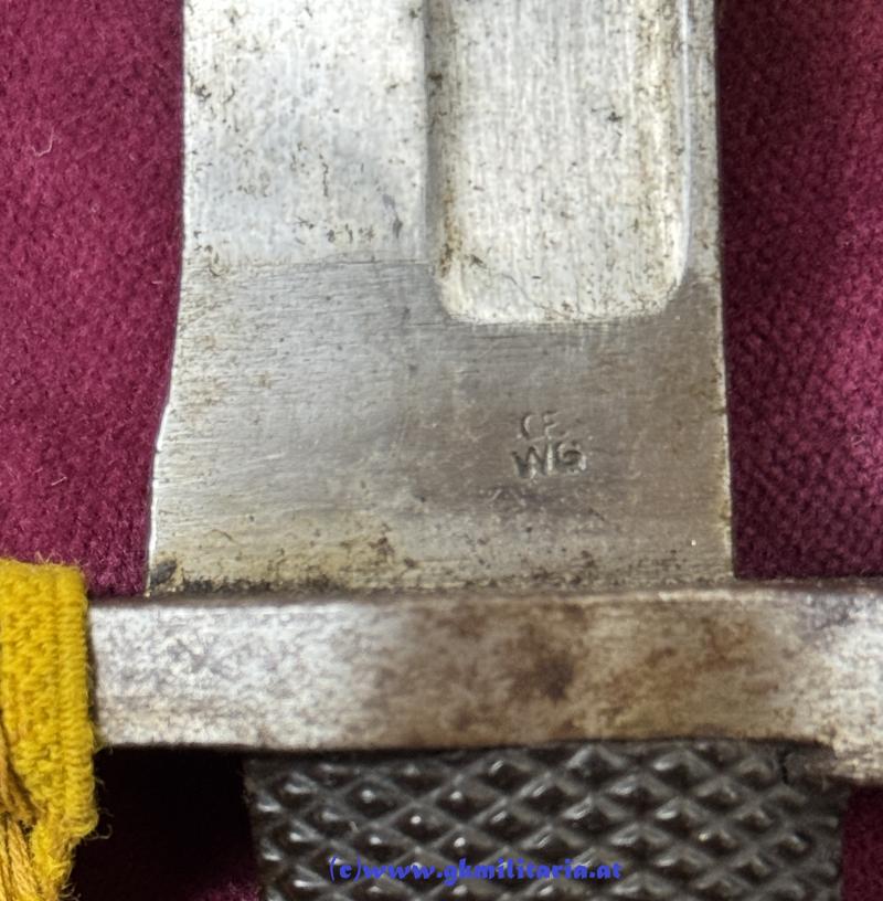 k.u.k. Werndl Bajonett M1873 mit Portepee!! - Unteroffizier !!