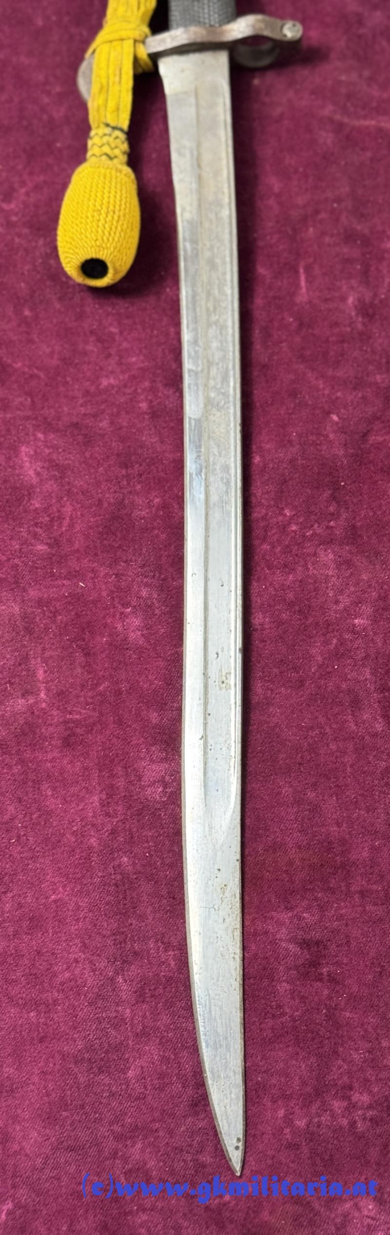 k.u.k. Werndl Bajonett M1873 mit Portepee!! - Unteroffizier !!