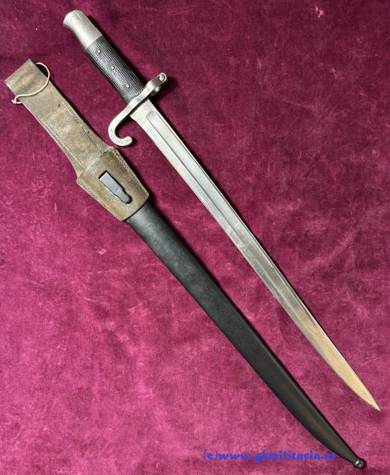 k.u.k. Werndl Bajonett M1873 Mannschaft !! - Landwehr-Infanterie-Reg iment Nr. 21 St. Pölten!!