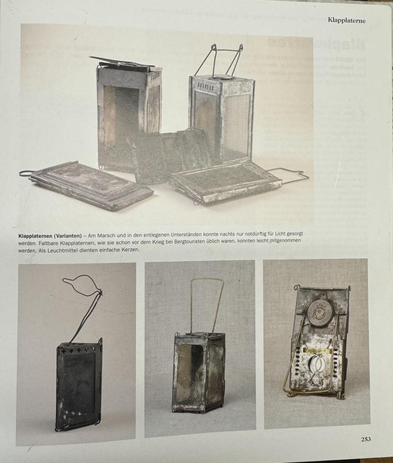 k.u.k. Faltlaterne Gebirgstruppe mit Tasche!!