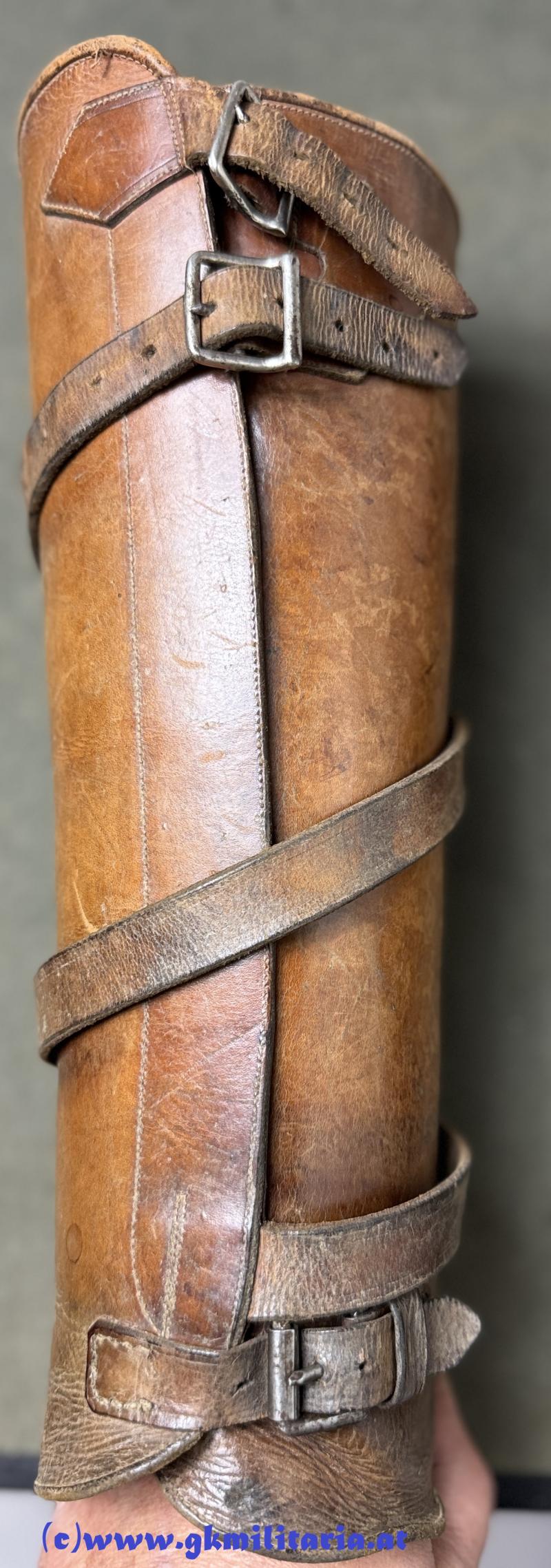 k.u.k. Leder-Gamaschen für Offiziere!!