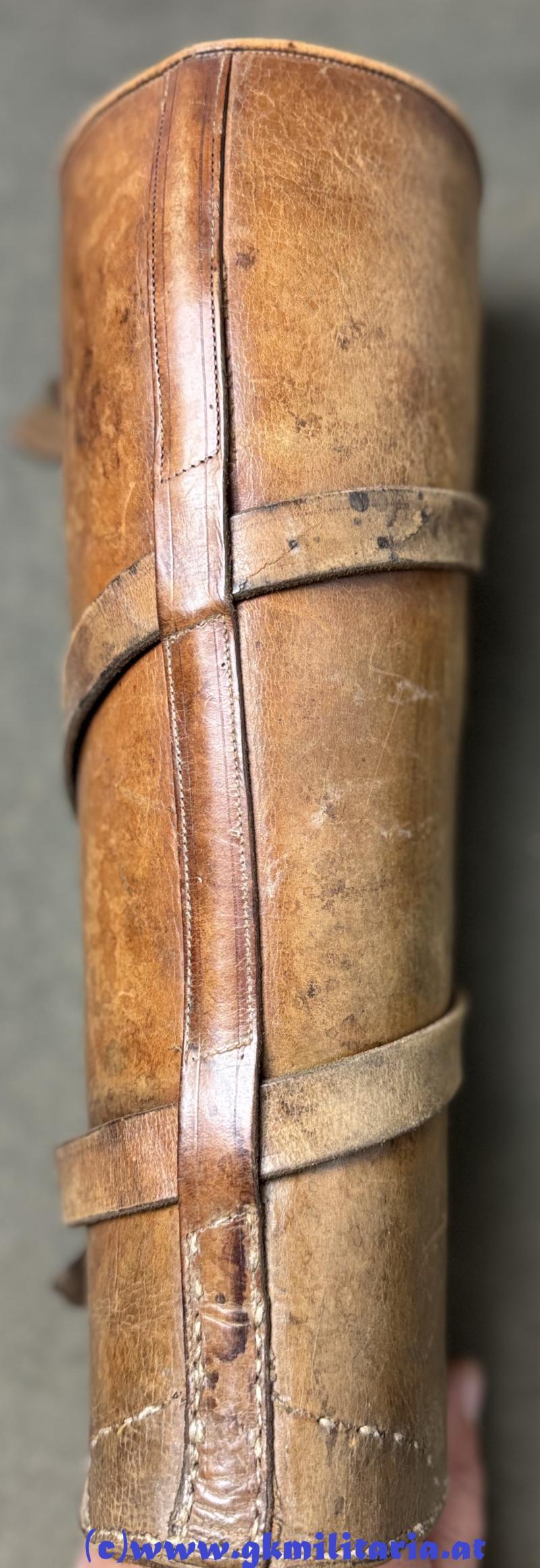 k.u.k. Leder-Gamaschen für Offiziere!!