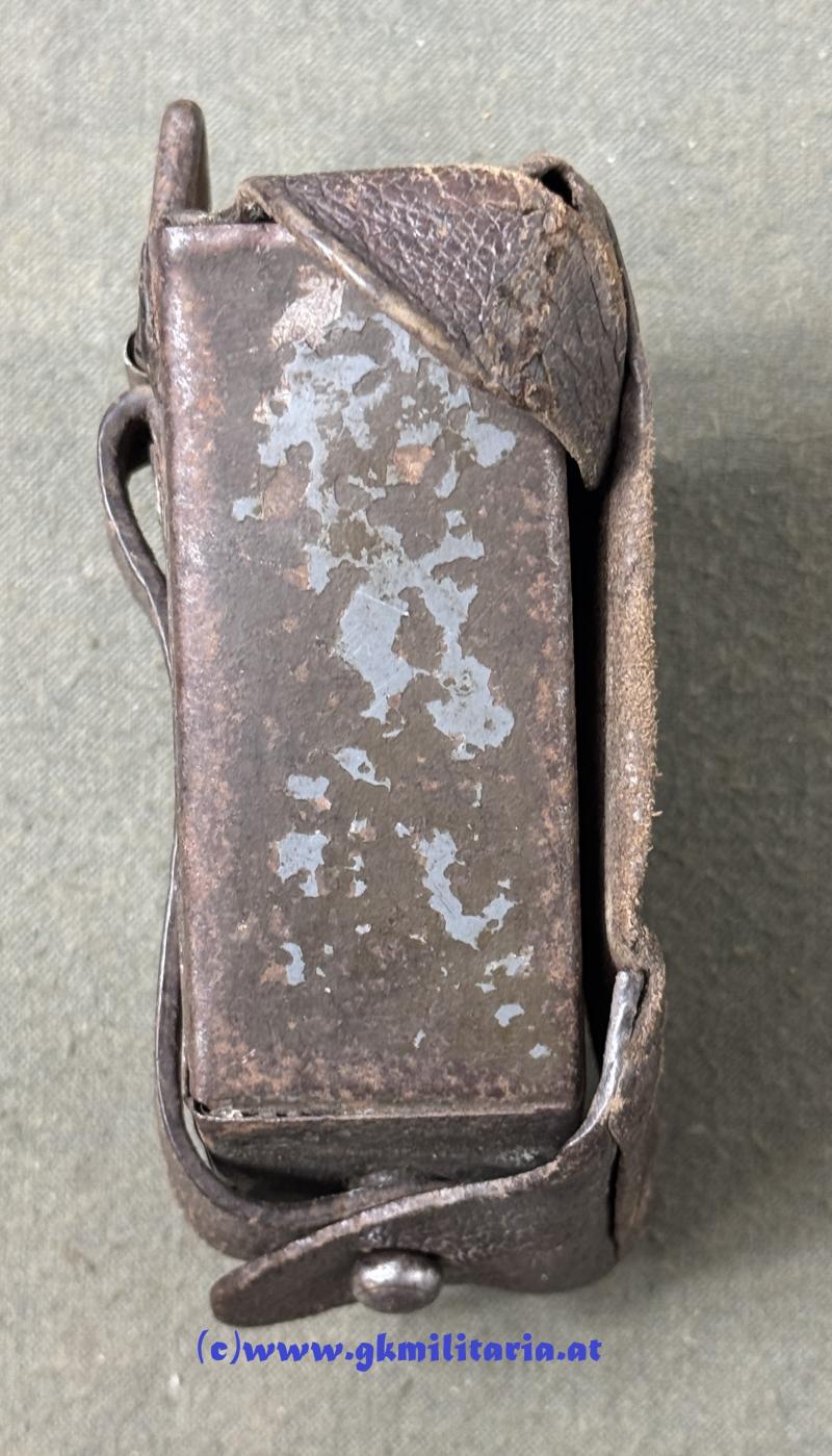 k.u.k. Patronentasche M95 - Ersatzmaterial Metall hechtgrau/feldgrau!