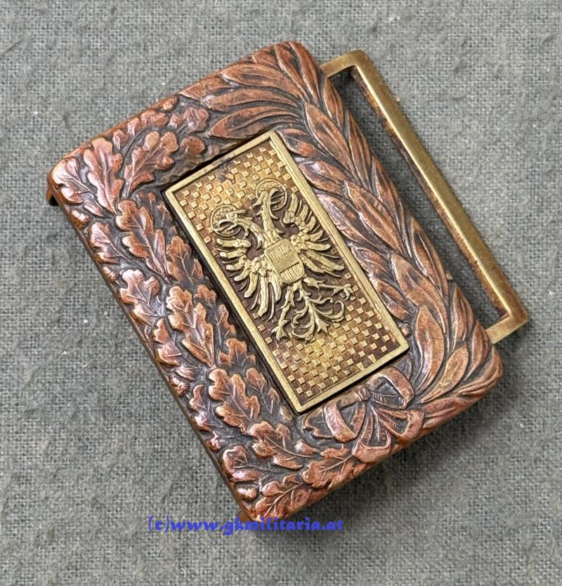 Koppelschloss für Offiziere Bundesstaat Österreich!!