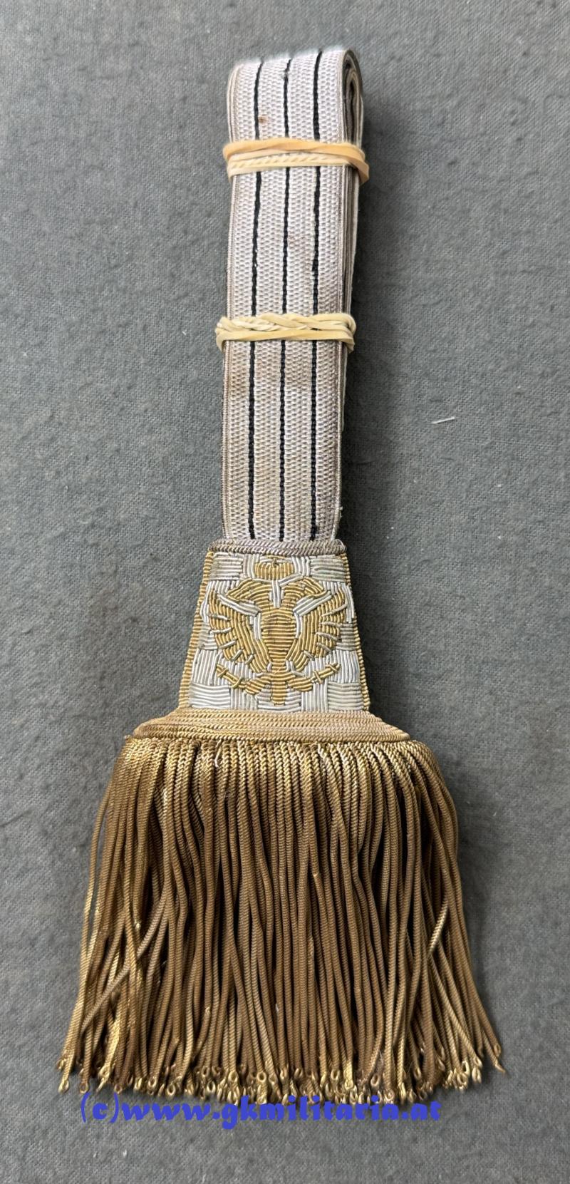 k.u.k. Portepee für Säbel k.u.k. Staatsbeamte!!