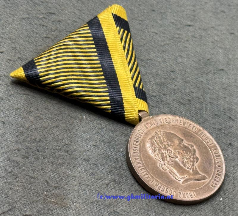 k.u.k.  Kriegsmedaille 2. December 1873 !!