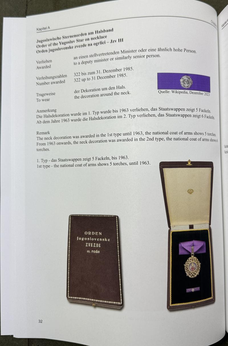 Orden, Medaillen und Abzeichen in Jugoslawien 1943-1992! - Neuerscheinung!!