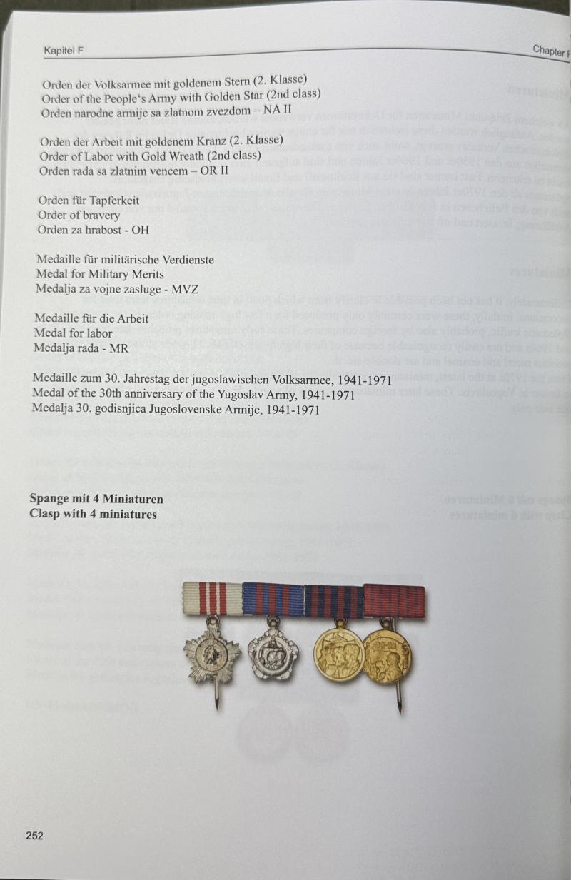 Orden, Medaillen und Abzeichen in Jugoslawien 1943-1992! - Neuerscheinung!!