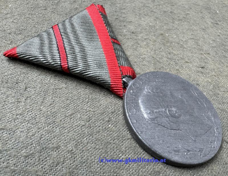 k.u.k,. Verwundetenmedaille - 1-malige Verwundung!