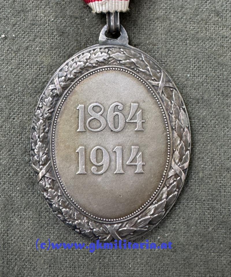 k.u.k. Silberne Ehrenmedaille des Roten Kreuzes mit KD im Etui! - TOP!