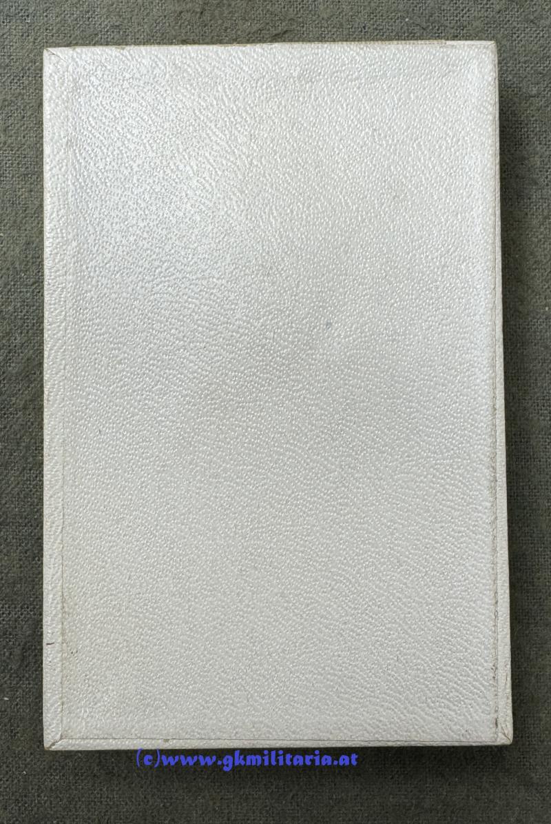 k.u.k. Silberne Ehrenmedaille des Roten Kreuzes mit KD im Etui! - TOP!