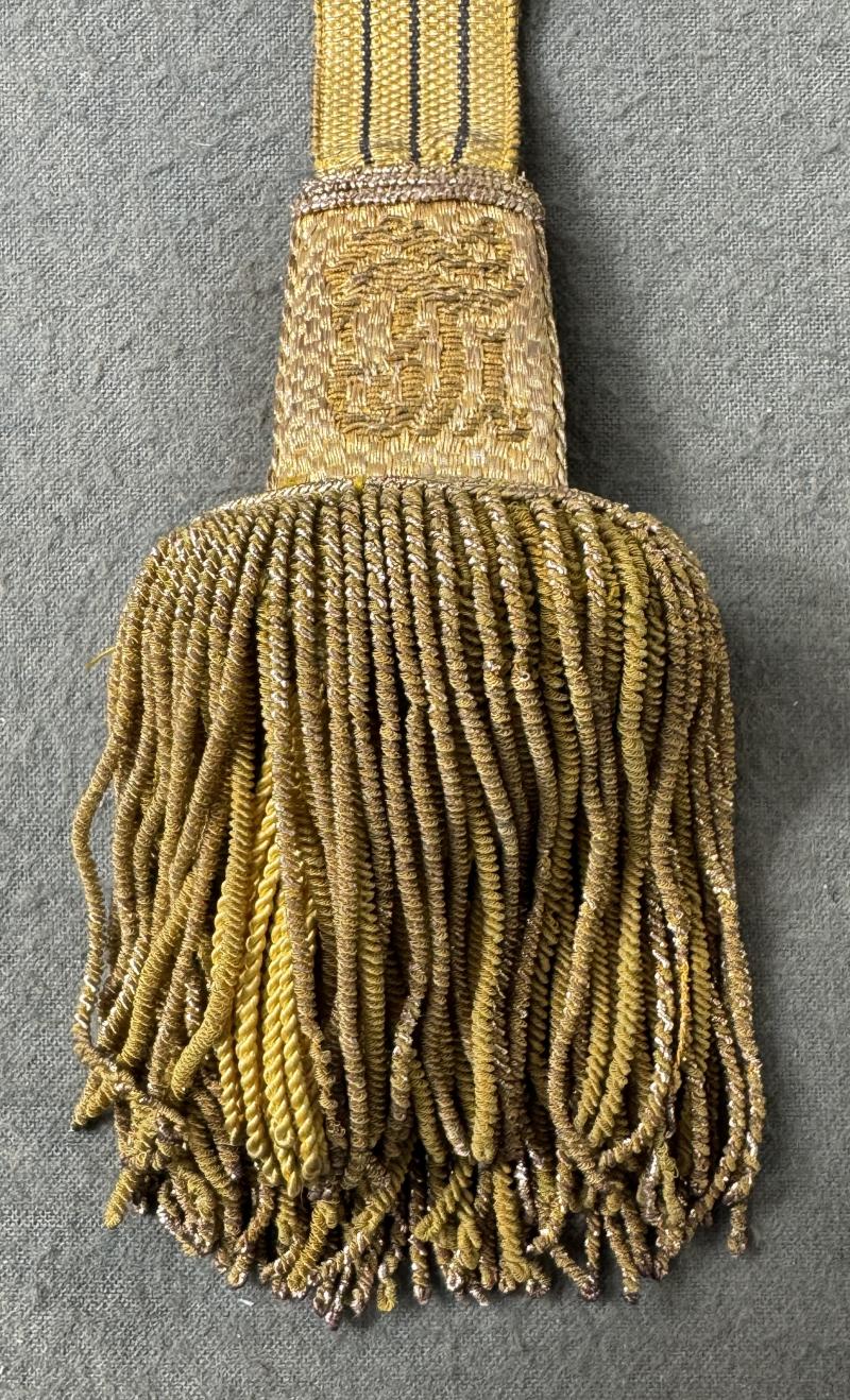 k.u.k. Portepee Säbel Kaiser Franz Joseph I. - originaler Verkaufskarton!