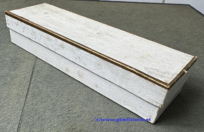 k.u.k. Portepee Säbel Kaiser Franz Joseph I. - originaler Verkaufskarton!