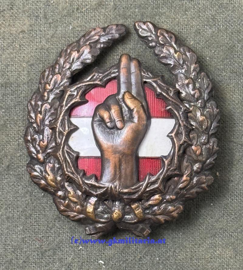 Bronzenes Ehrenzeichen des Österreichischen Freiheitsbundes! - 1. Republik!