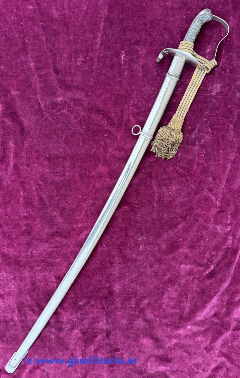 k.u.k. Infanterie-Offizierssäbel M1861 - mit Portepee Kaiser FJ I. !!