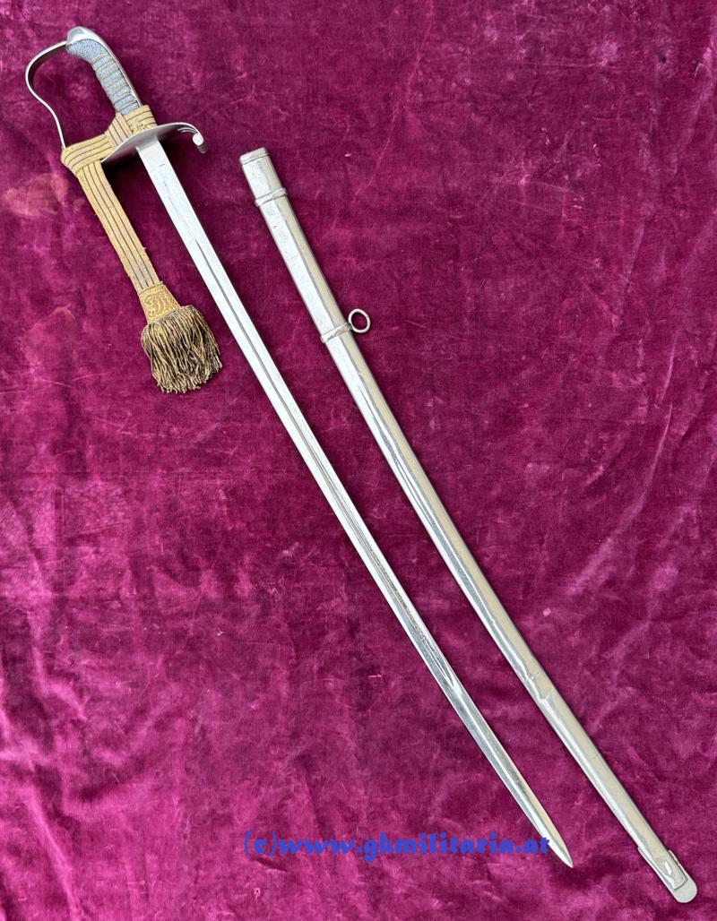 k.u.k. Infanterie-Offizierssäbel M1861 - mit Portepee Kaiser FJ I. !!