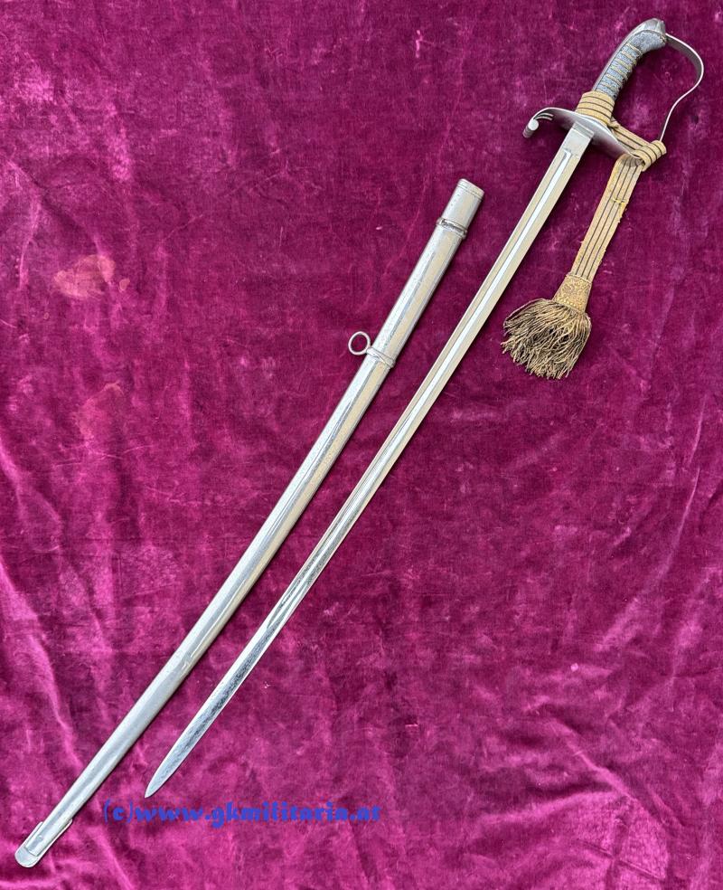 k.u.k. Infanterie-Offizierssäbel M1861 - mit Portepee Kaiser FJ I. !!