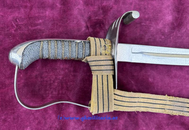 k.u.k. Infanterie-Offizierssäbel M1861 - mit Portepee Kaiser FJ I. !!