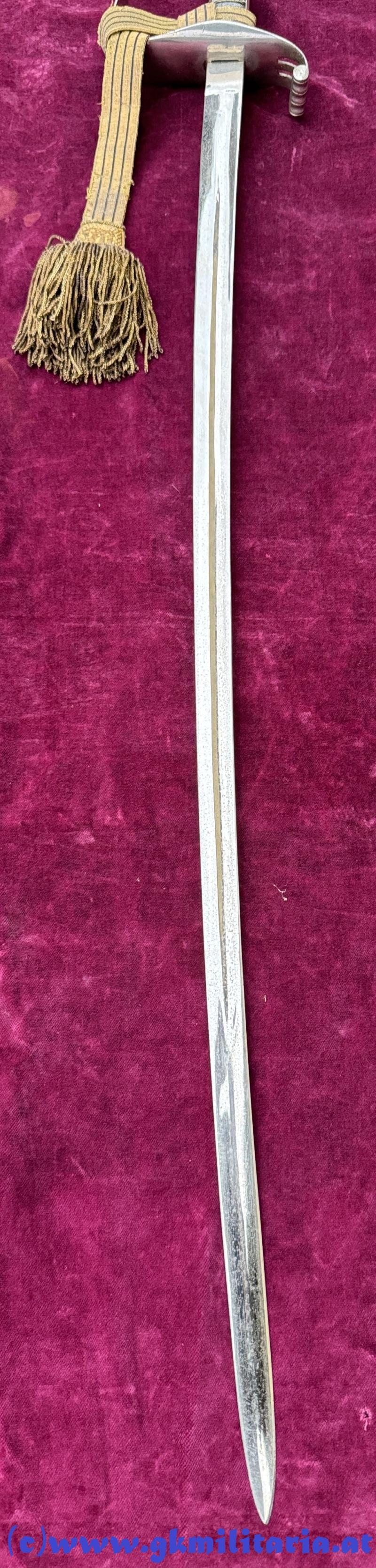 k.u.k. Infanterie-Offizierssäbel M1861 - mit Portepee Kaiser FJ I. !!