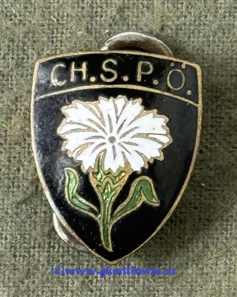 Abzeichen CH.S.P.Ö. 1. Republik Österreich! - Christlichsoziale Partei Österreichs!