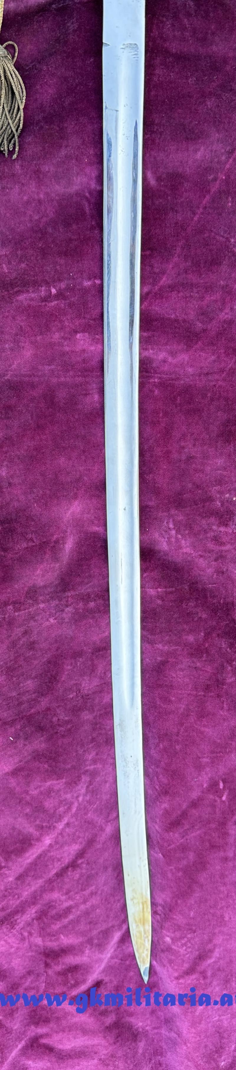 Komplette Säbel-Garnitur Säbel M1904 Kavallerie für Offizier mit Portepee und Gehänge!!