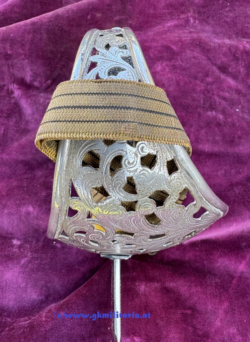 Komplette Säbel-Garnitur Säbel M1904 Kavallerie für Offizier mit Portepee und Gehänge!!