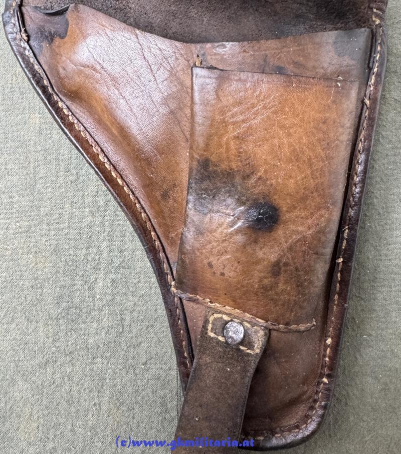 k.u.k. Pistolenholster für 9mm Selbstladepistole Frommer-Stop M1912!! - MD-Stempel!!