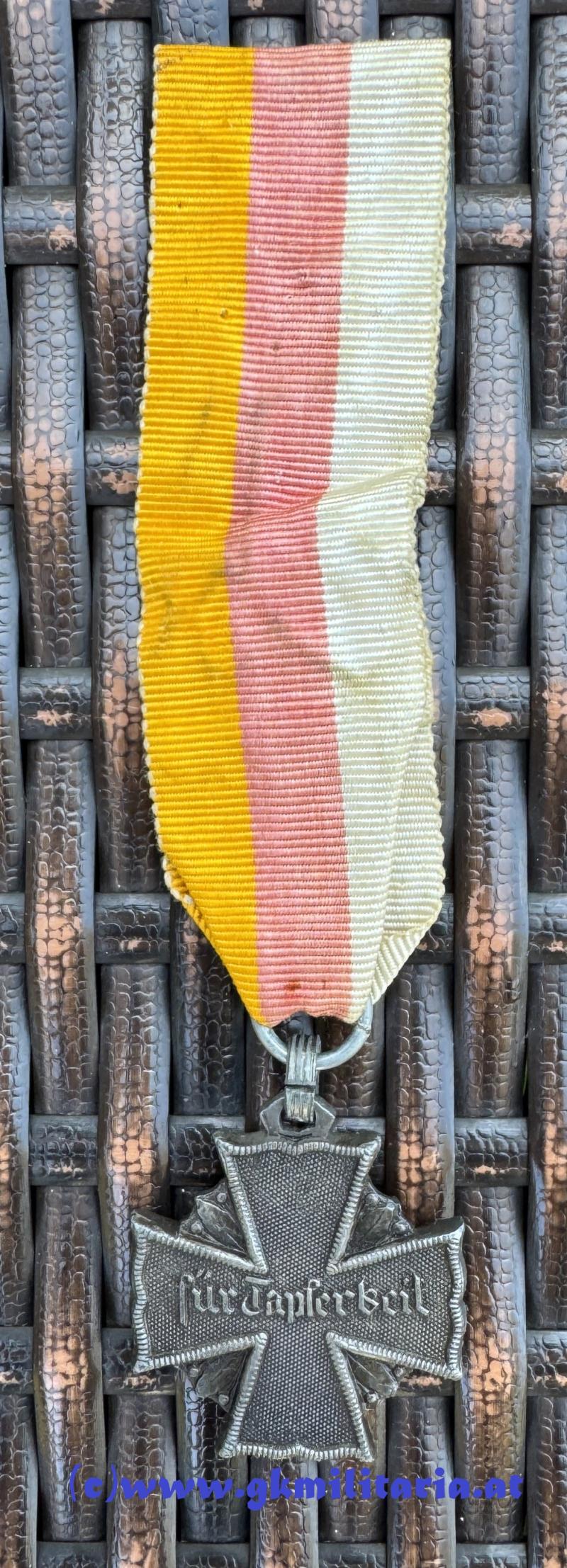 Allgemeines Kärntner Kreuz für Tapferkeit !! - Kärntner Abwehrkampf 1919 !!