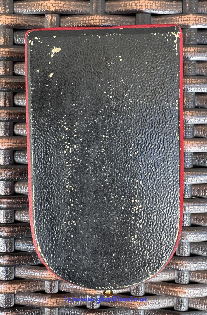 k.u.k. Bronzene Militärverdienstmedaille Kaiser Franz Josef I. mit Schwertern im Etui!