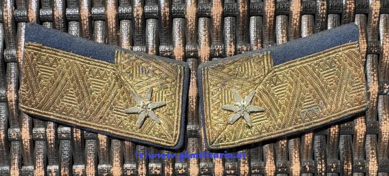 Paar k.u.k. Kragenspiegel Major Infanterie - I.R. 40, 75, 72 oder Nr. 29 !!