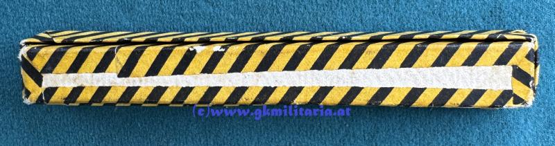 k.u.k. Patriotischer Fliegerpfeil im Verkaufskarton!! - Selten!