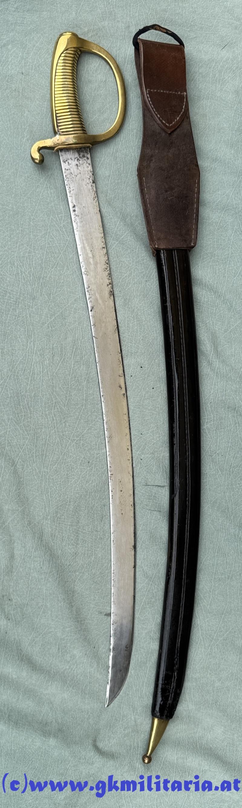 k.u.k. Kriegsmarine - Marine-Matrosensäbel M1828/73 !!