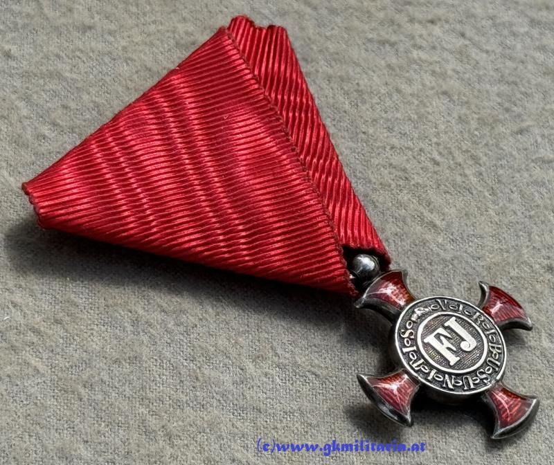 k.u.k. Silbernes Verdienstkreuz - BRAUN!!