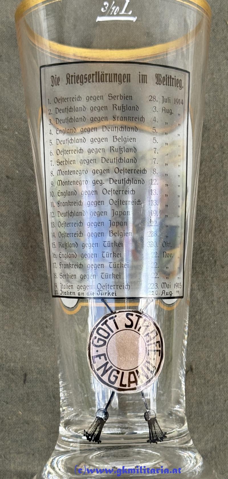k.u.k. Patriotisches Prunkglas