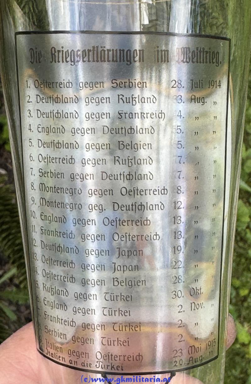 k.u.k. Patriotisches Prunkglas