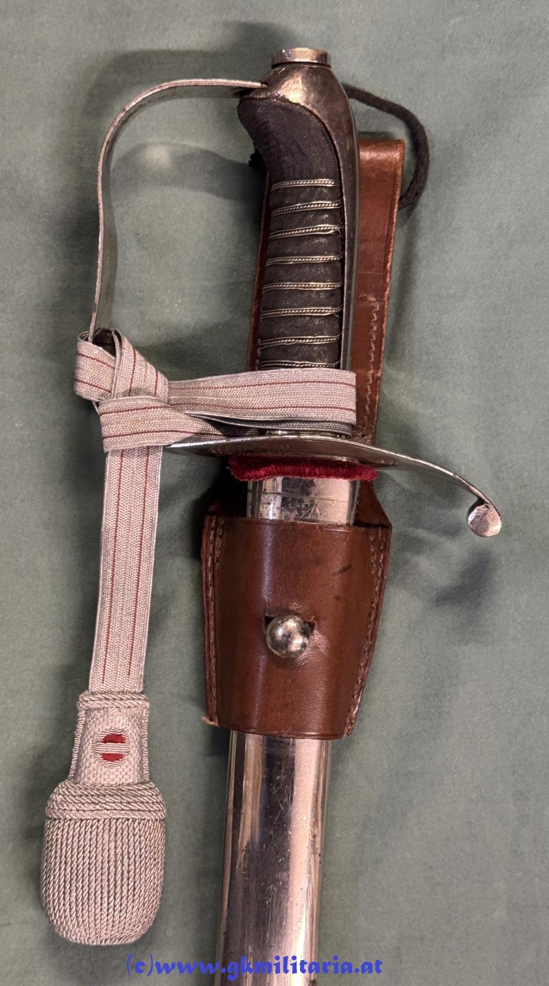 Österreichischer Polizeisäbel M1927 !! - Stecksäbel!! - Landes-Gendarmerie-Kommando Steiermark!