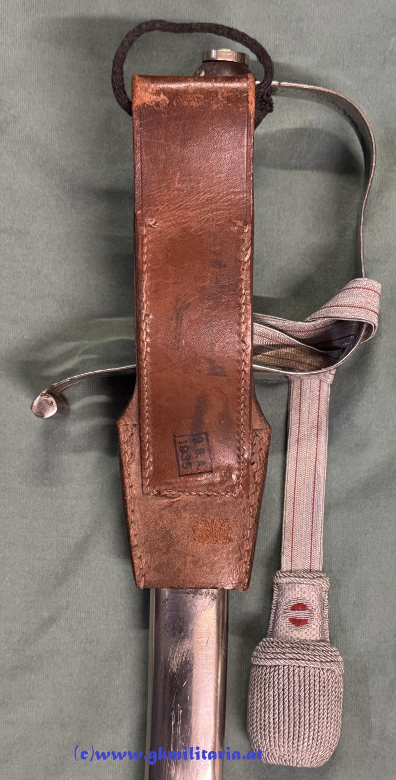 Österreichischer Polizeisäbel M1927 !! - Stecksäbel!! - Landes-Gendarmerie-Kommando Steiermark!