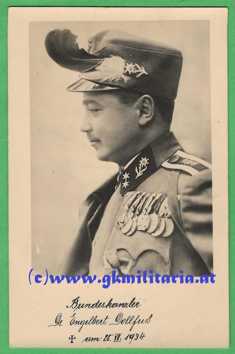 Fotokarte BK Dr. Engelbert Dollfuß !!
