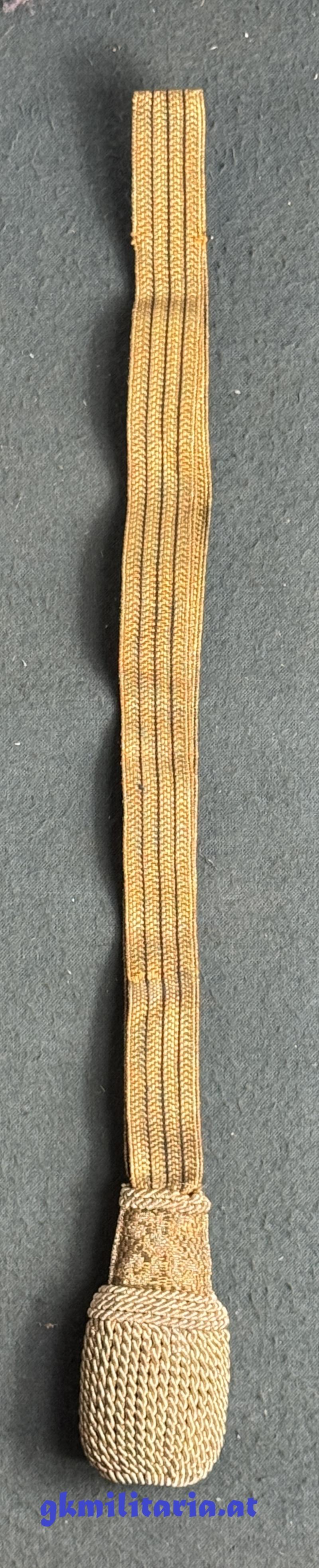 k.u.k. Portepee Kaiser Karl für Offiziere Bajonett!!