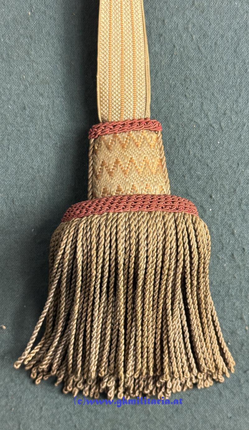 Portepee für Säbel Mannschaft - 1. Republik Österreich!