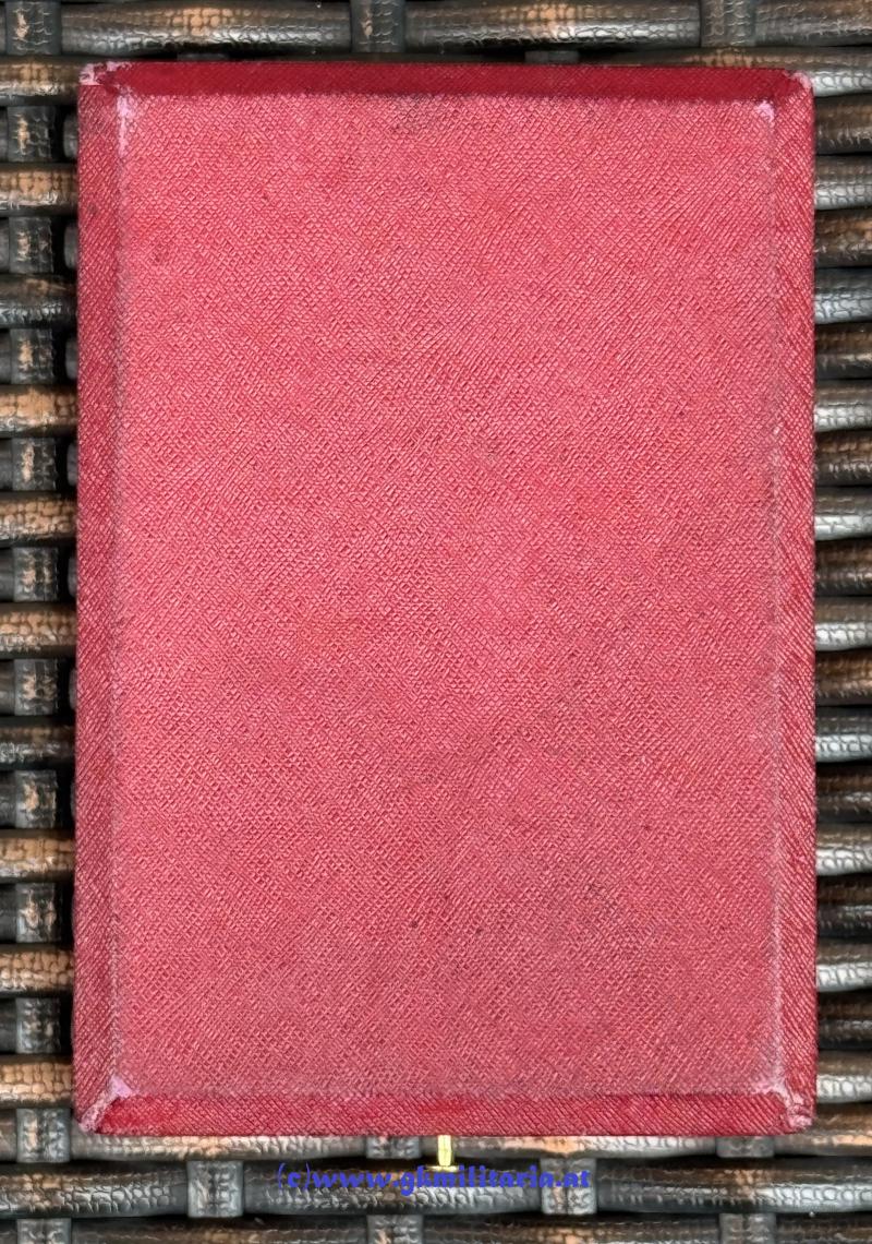 k.u.k. Plakette Oberst Karl Freiherr von Birago - k.u.k. Pionierkorps u. Oberst der adeligen lombardisch-venezianischen Leibgarde !!